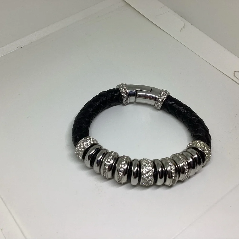 NIB! 2009 Serena Williams Leather Bracelet